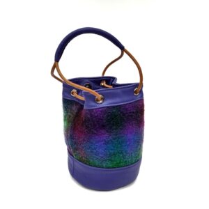 Bucket bag Blauwpaars